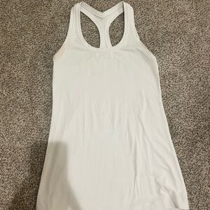 White Lululemon Tanktop